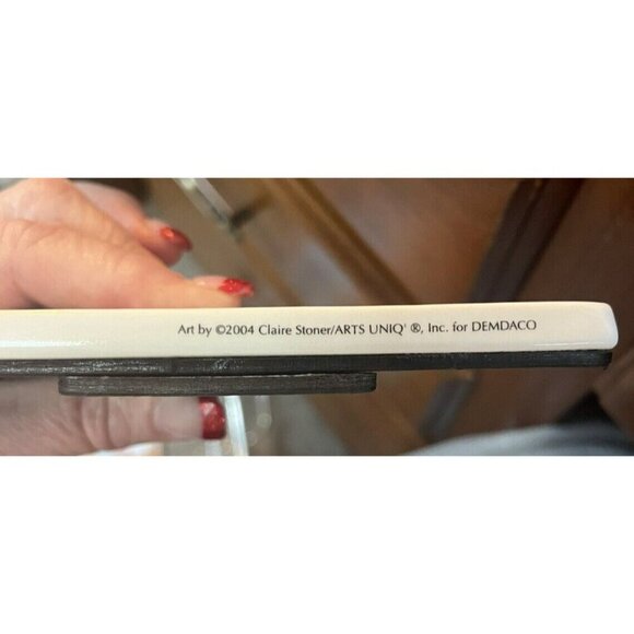 Vintage Demdaco Claire Stoner Ceramic Tile Art 2004 - Picture 5 of 6